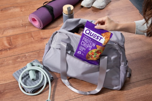 Quest Loaded Taco Tortilla Protein Chips Perspective: bottom