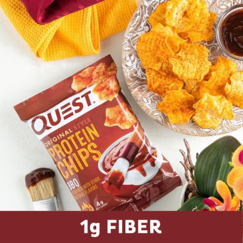 Quest Original Style BBQ Protein Chips Perspective: bottom