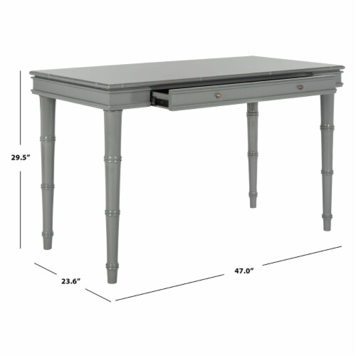 Safavieh Safavieh Noely Single Drawer Writing Desk Grey 42 x 20 x 29.5 W x D Smith s Food and Drug