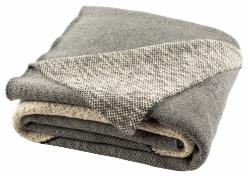 Safavieh Elle Baby Throw - Grey Perspective: bottom