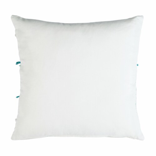 SAFAVIEH Billi Pillow Beige / Teal Perspective: bottom