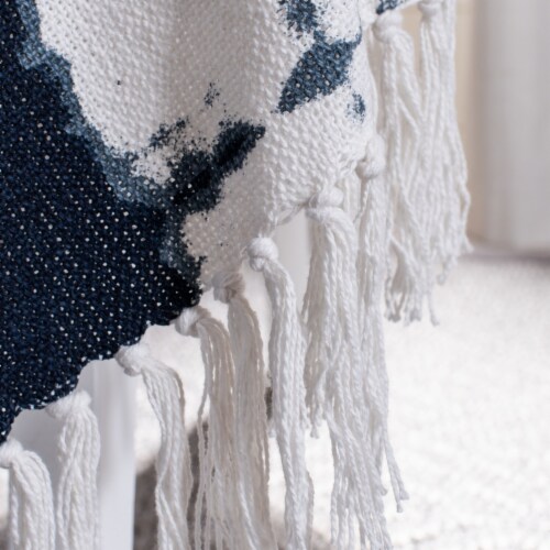 Safavieh Arya Throw Blanket - Beige Perspective: bottom