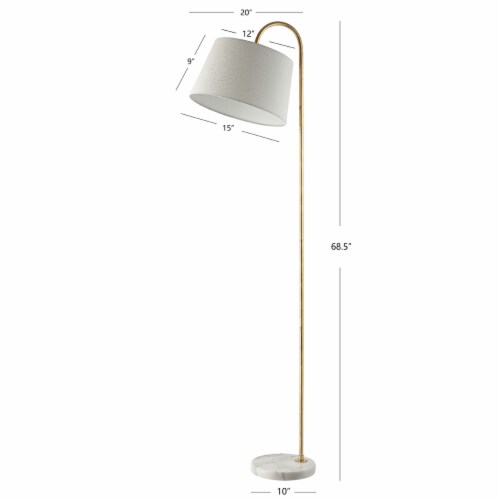 SAFAVIEH Dacey Floor Lamp Gold 20