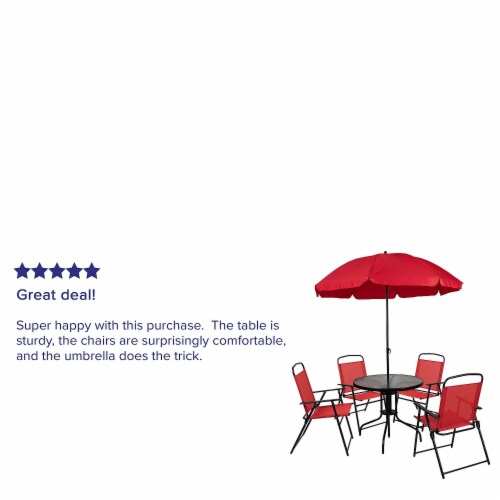 Nantucket 6 piece patio set discount