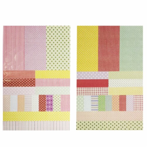 Wrapables Decorative Sticker Set for Stationery in Various Shapes Perspective: bottom