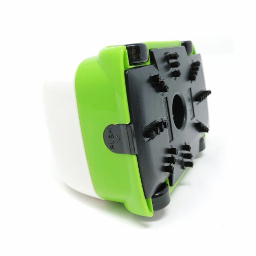 Wrapables Cute Portable Mini Vacuum Cleaner for Home and Office, Green Truck Perspective: bottom