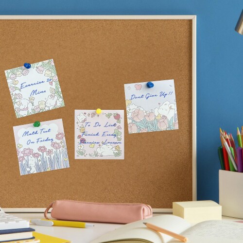 Wrapables Spring Garden Memo Note Pads (Set of 4) Perspective: bottom