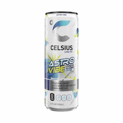CELSIUS® Sparkling Astro Vibe Energy Drink Can Perspective: bottom