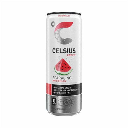 CELSIUS® Sparkling Watermelon Energy Drink Can Perspective: bottom