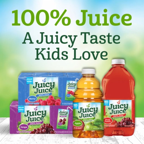 Juicy Juice Berry Juice 100% Fruit Juice Perspective: bottom