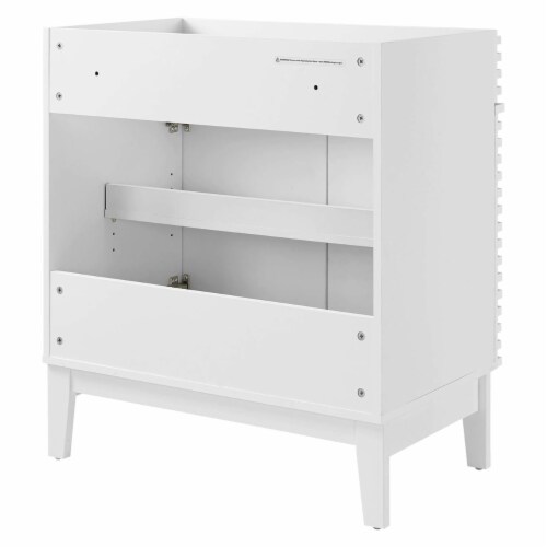 Render 30 Bathroom Vanity Cabinet-EEI-4851-WHI Perspective: bottom