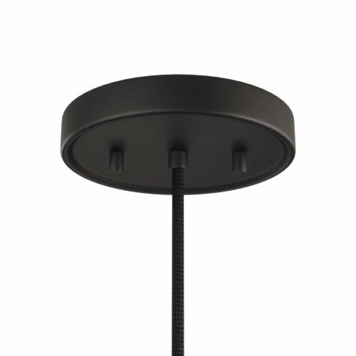 Beacon 1-Light Pendant Light, Clear Black Perspective: bottom