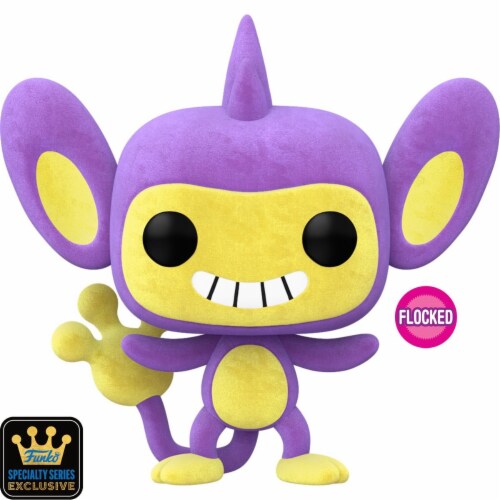 Pokemon Aipom Flocked Funko Pop! Vinyl Figure #947 - Specialty Series Perspective: bottom