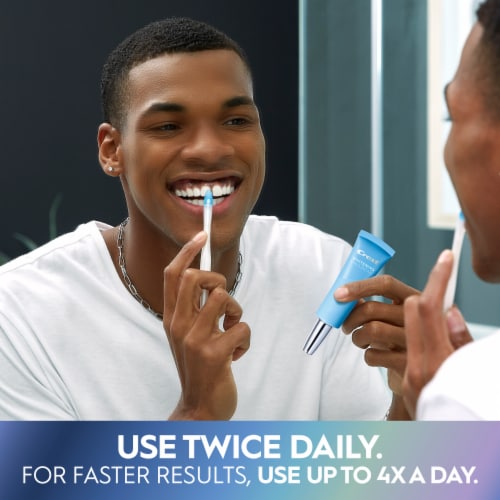 Crest 3D White Daily Whitening Serum Advanced Enamel White Leave-On Teeth Whitening Treatment Perspective: bottom