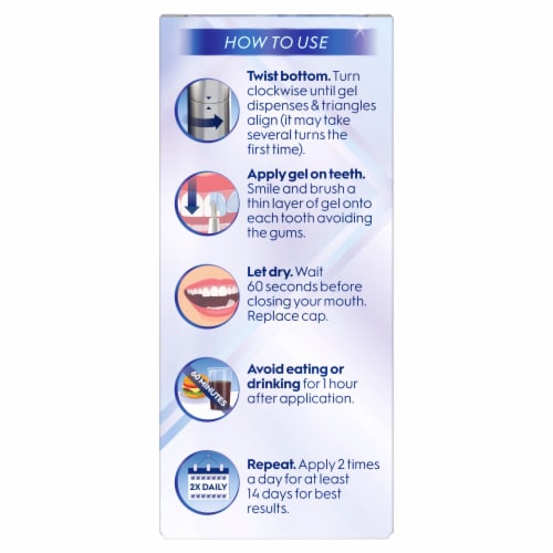 Crest 3DWhite Easy-To-Use Teeth Whitening Pen Perspective: bottom