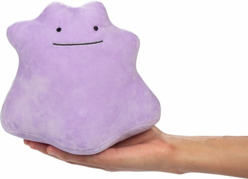 Wicked Cool Toys Pokemon 8 Ditto Plush Officially Licensed Stuffed Animal 1 unit Baker s