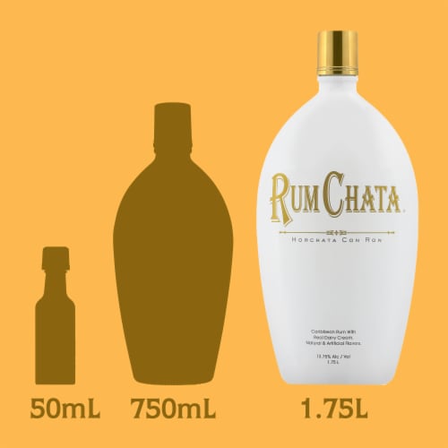 Rum Chata Cream Liqueur Perspective: bottom