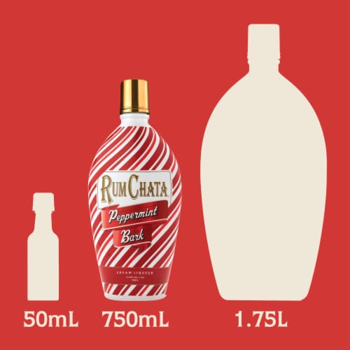 Rum Chata Peppermint Cream Liqueur Perspective: bottom