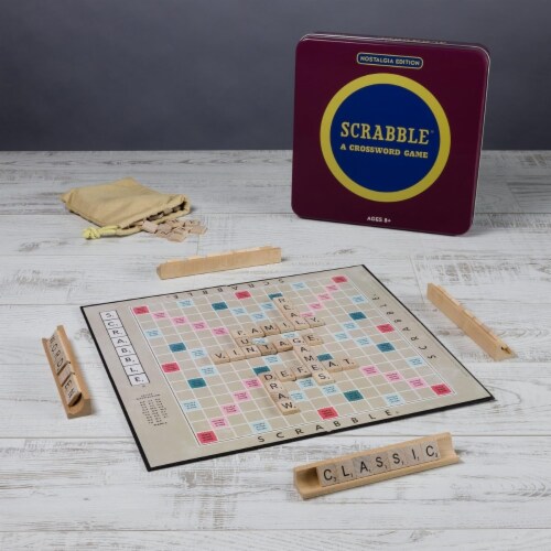 Scrabble Boardgame - Nostalgia Edition In Collectible Tin, 1 unit - Kroger