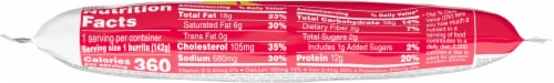 evol® Uncured Bacon Egg & Cheese Frozen Breakfast Burrito Perspective: bottom