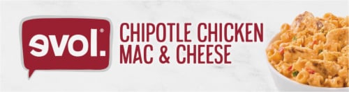 Evol® Chipotle Chicken Mac & Cheese Frozen Meal Perspective: bottom