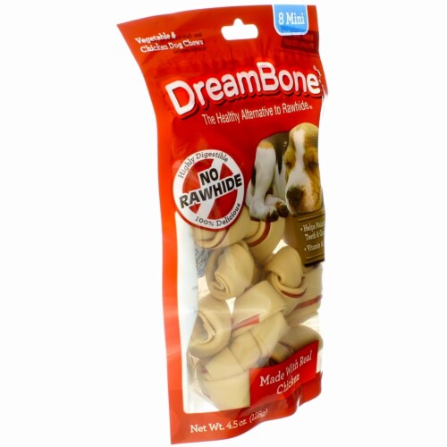 DreamBone® Chicken Mini Chews Perspective: bottom