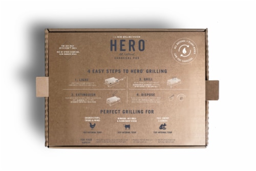 Fire & Flavor HERO Charcoal Grill Pod Refills Perspective: bottom