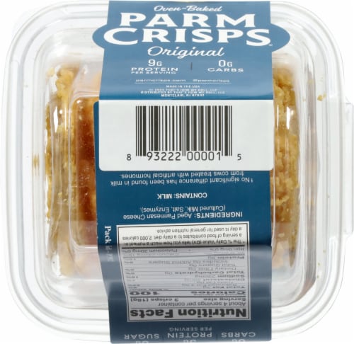 ParmCrisps® Original Parmesan Crisps Perspective: bottom