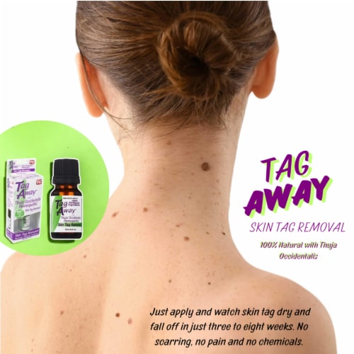 Tag Away Skin Tag Removal, 10mL (0.34 fl. oz. ) Perspective: bottom