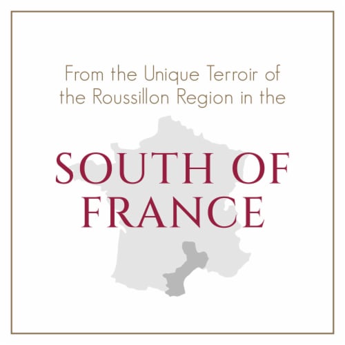 Gerard Bertrand Grand Terroir Tautavel France Red Blend Wine Perspective: bottom