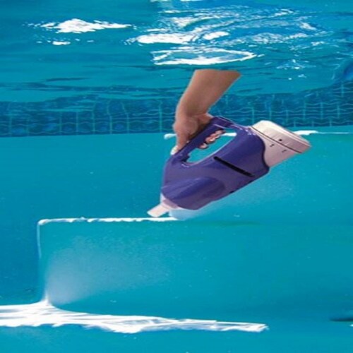 WaterTech Pool Blaster Catfish Swimming Pool Spa Compact Battery Vacuum Cleaner Perspective: bottom
