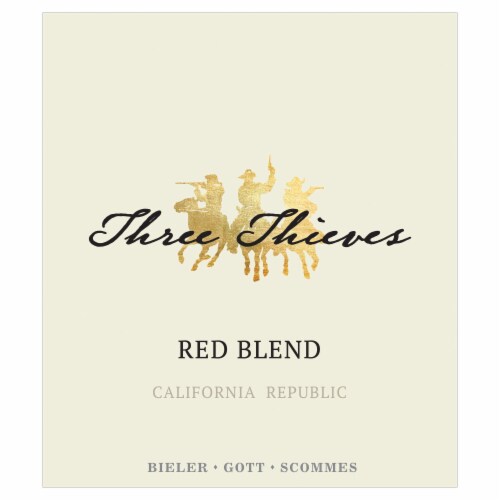 Three Thieves Red Blend Perspective: bottom