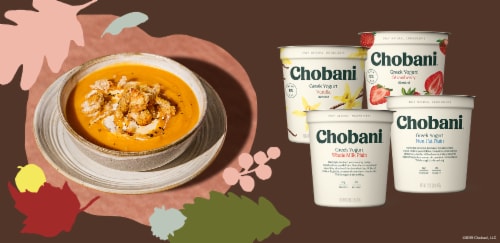 Chobani® Low-Fat Plain Greek Yogurt Perspective: bottom
