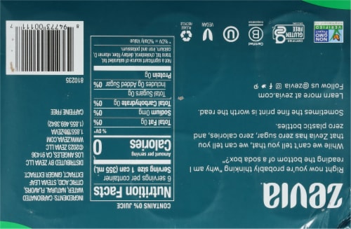 Zevia® Ginger Ale Zero Calorie Soda Cans Perspective: bottom