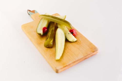McClure's® Spicy Pickle Spears Perspective: bottom
