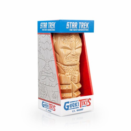 Geeki Tikis Star Trek: The Next Generation Lt. Worf Ceramic Mug | 14 Ounces Perspective: bottom