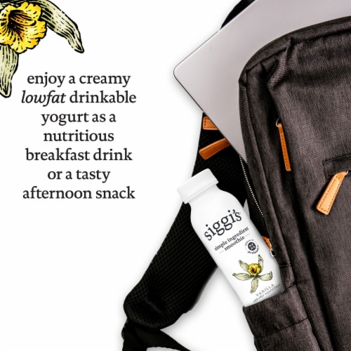 siggi’s Probiotic Drinkable Lowfat Yogurt, Vanilla Perspective: bottom