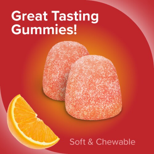 Qunol® CoQ10 Creamy Orange Flavored Gummies 100mg Perspective: bottom