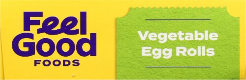 Feel Good Foods Gluten Free Vegetable Egg Rolls Perspective: bottom