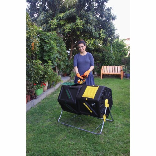 MiracleGro® Dual Chamber Composter Black, 56 gal Ralphs