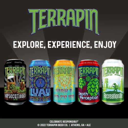 Terrapin Hopsecutioner IPA Cans Perspective: bottom