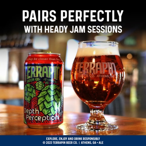 Terrapin Beer Co. Imperial IPA Depth Perception Beer Perspective: bottom