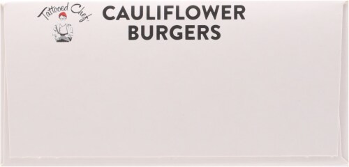 Tattooed Chef™ Cauliflower Burgers Perspective: bottom