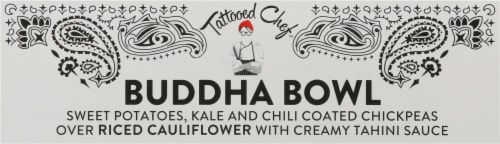 Tattooed Chef™ Riced Cauliflower Buddha Bowl Frozen Meal Perspective: bottom