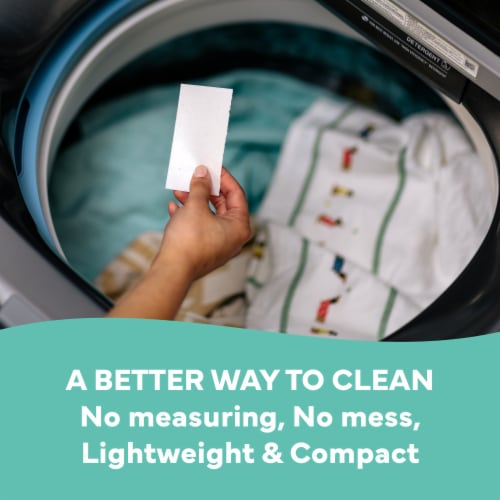 Tru Earth® Eco-Strips Laundry Detergent Sheets Fragrance Free Perspective: bottom