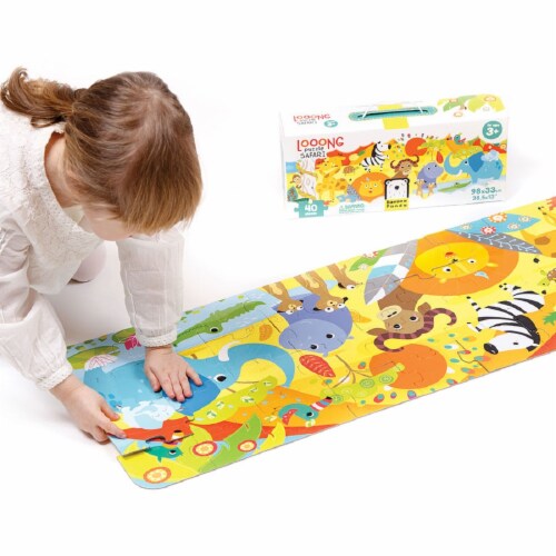 Looong Puzzle Safari Perspective: bottom