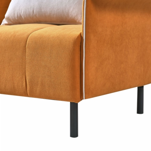 Sofas in Suede for Home or Office Use Perspective: bottom