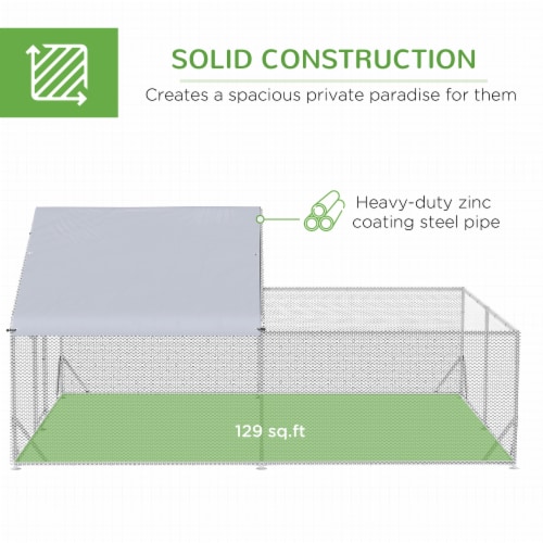 Simplie Fun Premium Multipurpose Pet Playpen for Small Animals with Lockable Door Perspective: bottom