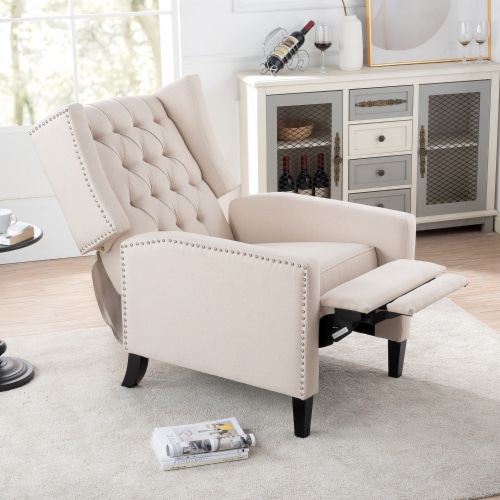 Recliners/Massage Chairs in Fabric for Home or Office Use Perspective: bottom