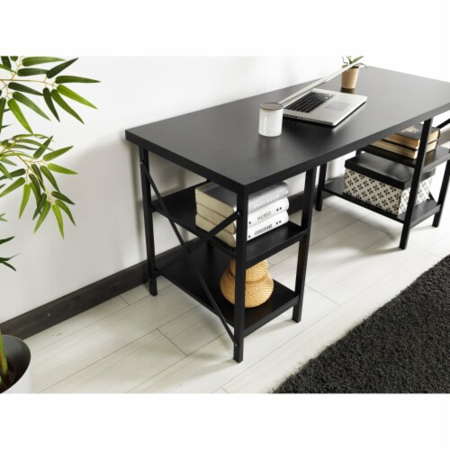 Desks in Solid Wood for Home or Office Use Perspective: bottom